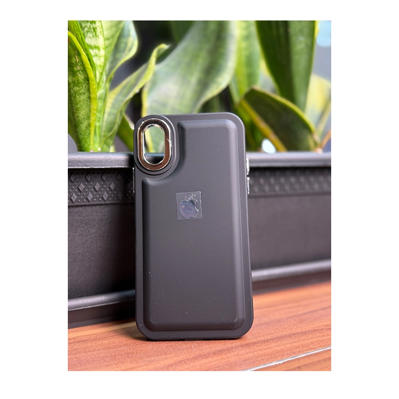 قاب پافر ساده لنز متال مدل iphone XXS